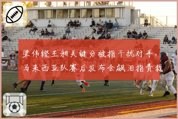 梁伟铿王昶关键分被指干扰对手，马来西亚队赛后发布会飙泪指责裁判